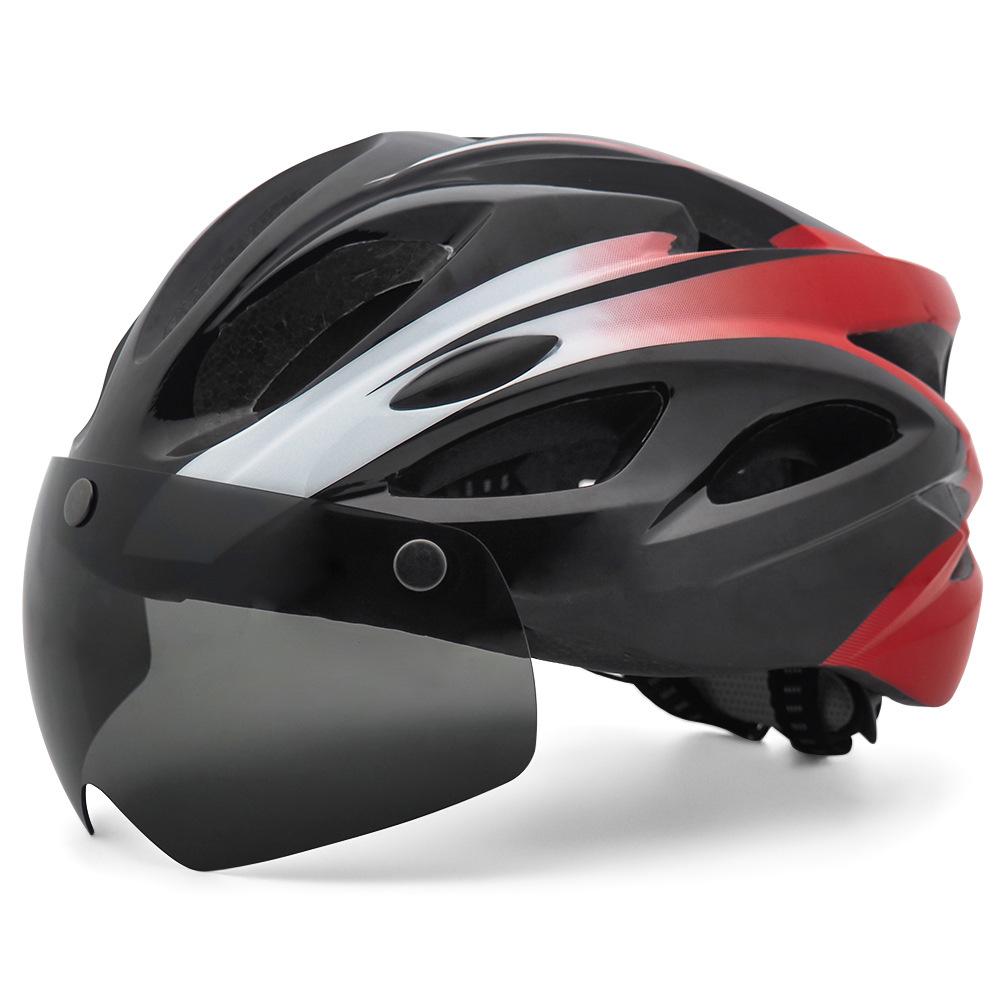 sale cycling bicycle helmet with magnetic goggles and battery tail light for adult road mountain bike helmet motorcycle Average size 57-62CM
sale cycling bicycle helmet with magnetic goggles and battery tail light for adult road mountain bike helmet motorcycle Average size 57-62CM
