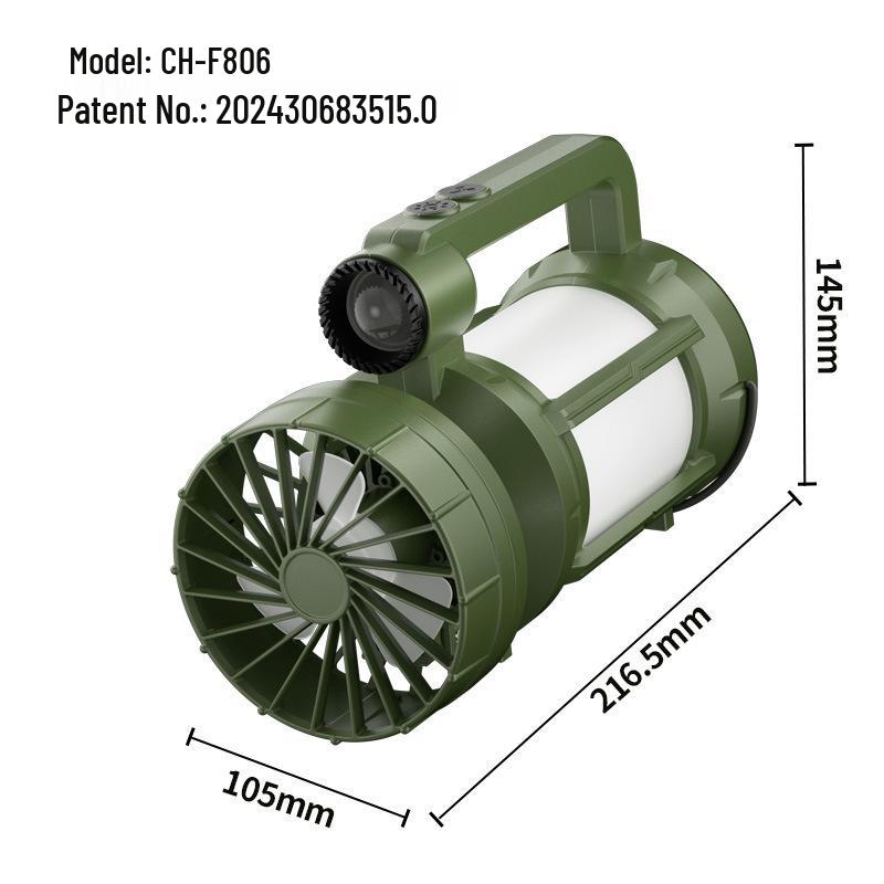 Rechargeable Solar Camping Lantern with Fan - Multi-functional Tent, Emergency, and Handheld Lighting with Long Battery Life.
Rechargeable Solar Camping Lantern with Fan - Multi-functional Tent, Emergency, and Handheld Lighting with Long Battery Life.