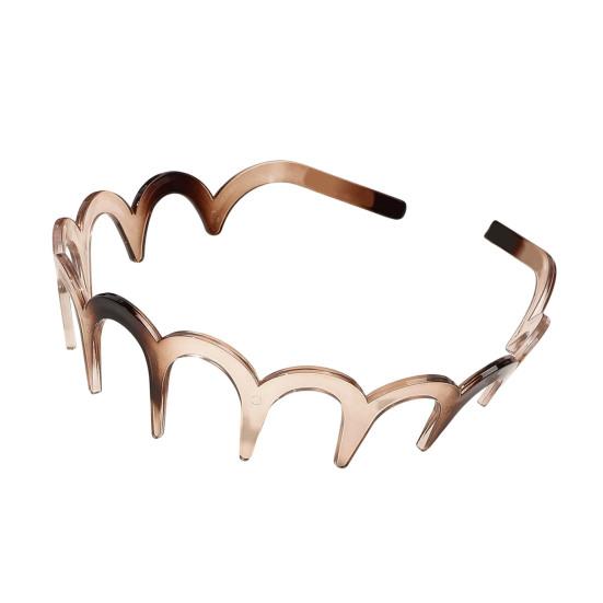 Women Headband Wavy Teeth Secure Hold Non-Stretching Retro Headband Makeup Daily Wear Hair кавовий
Women Headband Wavy Teeth Secure Hold Non-Stretching Retro Headband Makeup Daily Wear Hair кавовий