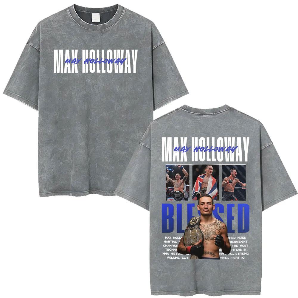 Limited Max Holloway Blessed Retro Washed Tshirts Men Women Violence Aesthetic Oversized Tshirt Summer Tops Streetwear T Shirt S
Limited Max Holloway Blessed Retro Washed Tshirts Men Women Violence Aesthetic Oversized Tshirt Summer Tops Streetwear T Shirt S