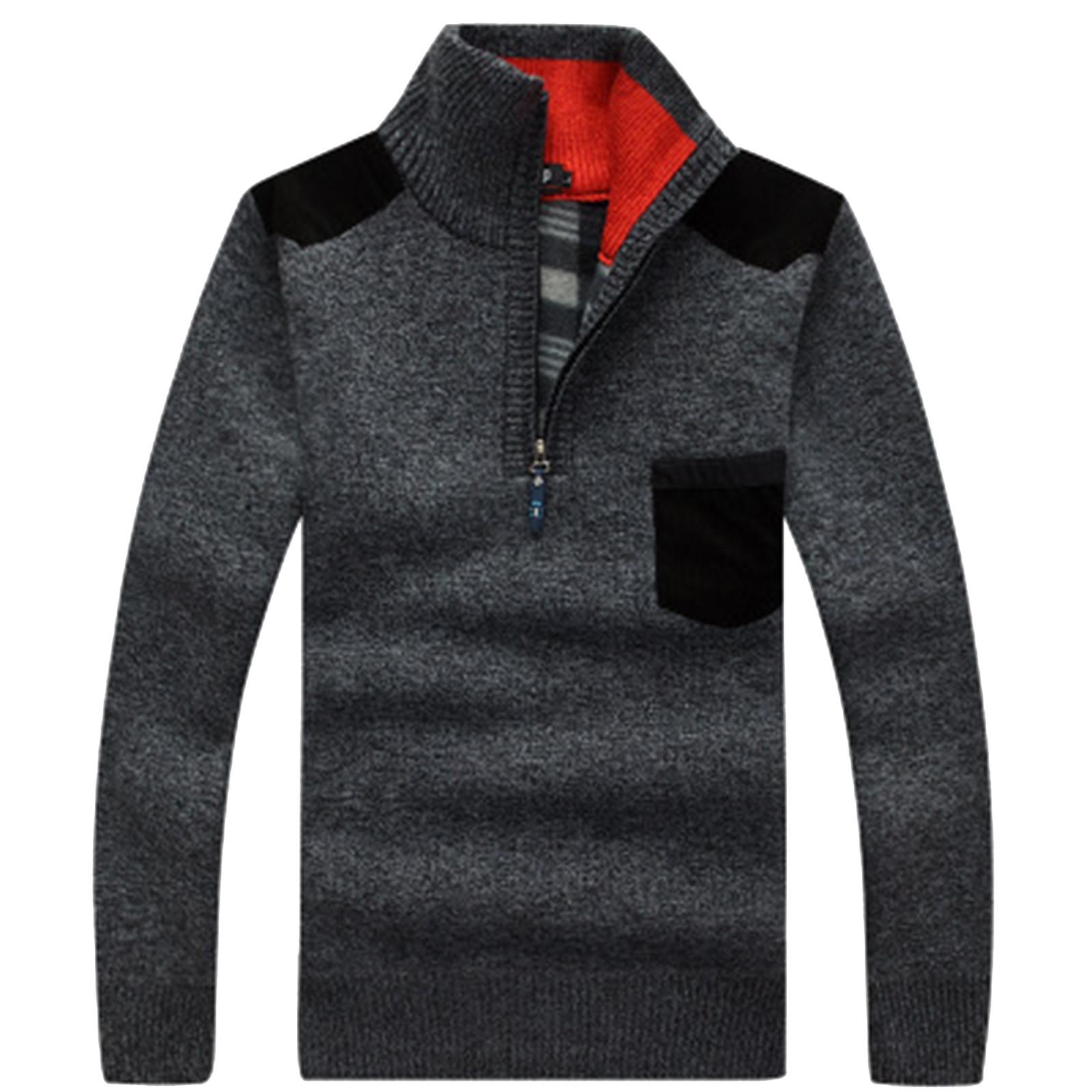 Men s Winter Turtleneck Long Sleeve Pullover Sweater Shirt Blouse Zipper Tops Sweater XL
Men s Winter Turtleneck Long Sleeve Pullover Sweater Shirt Blouse Zipper Tops Sweater XL