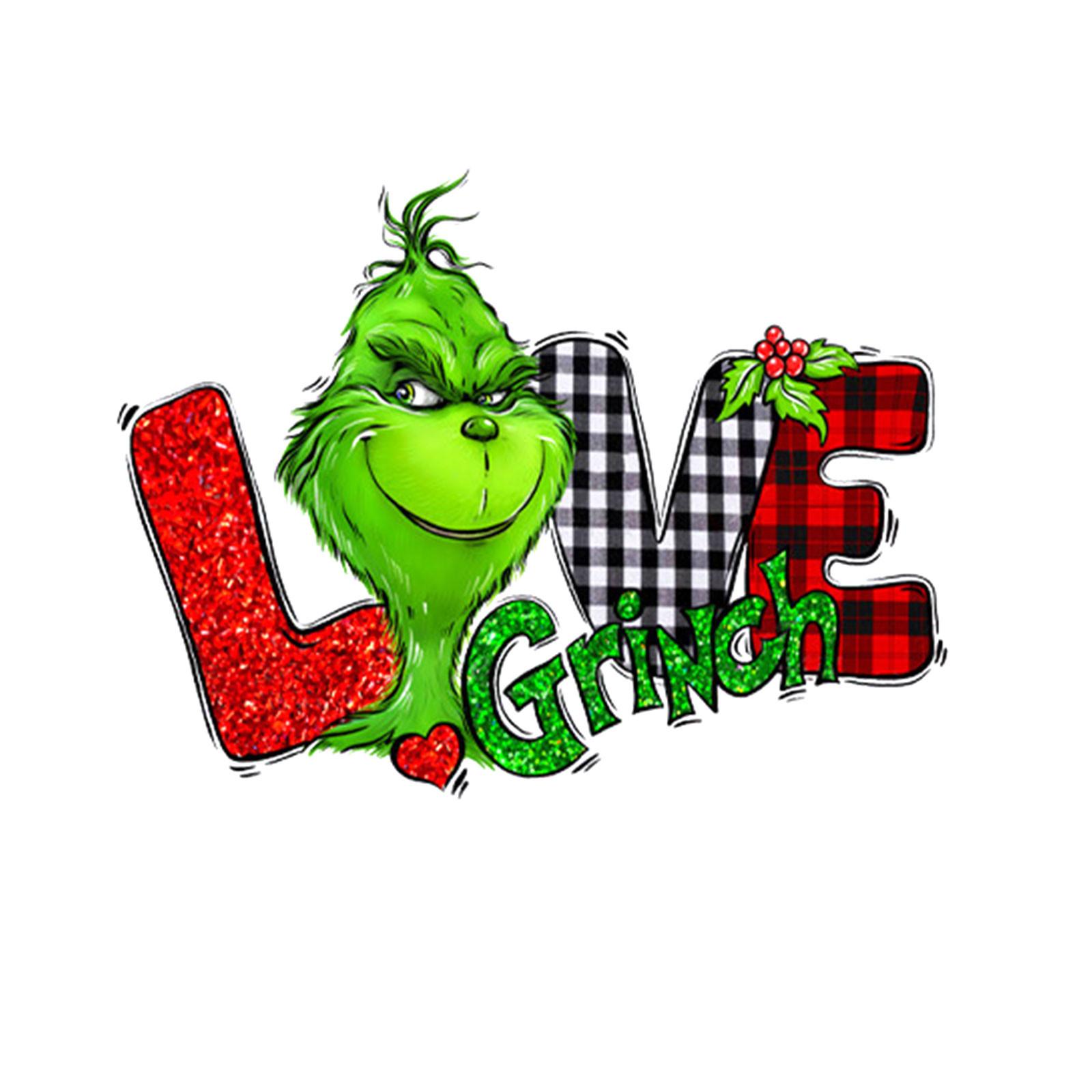 Christmas Heat Transfer Vinyl Love Grinch Design for Fabric Application Suitable for DIY Projects and Apparel Decoration
Christmas Heat Transfer Vinyl Love Grinch Design for Fabric Application Suitable for DIY Projects and Apparel Decoration