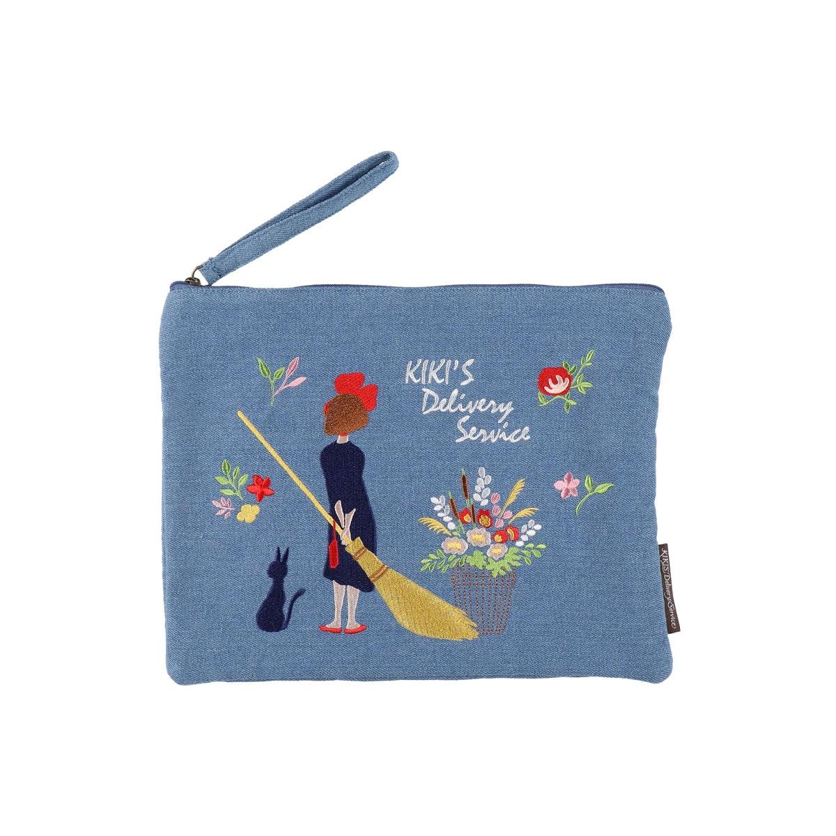 Studio Ghibli Kiki s Delivery Service Denim Embroidery Series Clutch Bag NEW
Studio Ghibli Kiki s Delivery Service Denim Embroidery Series Clutch Bag NEW