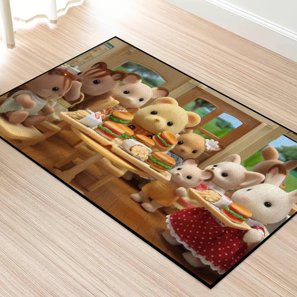 S-Sylvanian Door Mat For F-Families Bedroom Decoration Kitchen Bath Carpet Cute Cartoon House Super Absorbent Rug Foot Non-slip SJR40x60CM
S-Sylvanian Door Mat For F-Families Bedroom Decoration Kitchen Bath Carpet Cute Cartoon House Super Absorbent Rug Foot Non-slip SJR40x60CM