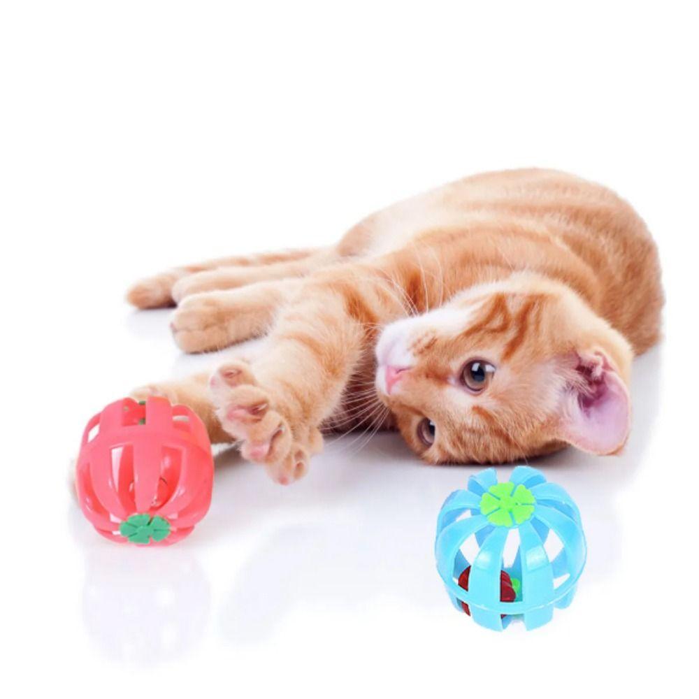 2pcs Pumpkin Shape Pumpkin Bell Ball Cat Toy Plastic Cat Pumpkin Ball Toy Relieve Anxiety
2pcs Pumpkin Shape Pumpkin Bell Ball Cat Toy Plastic Cat Pumpkin Ball Toy Relieve Anxiety