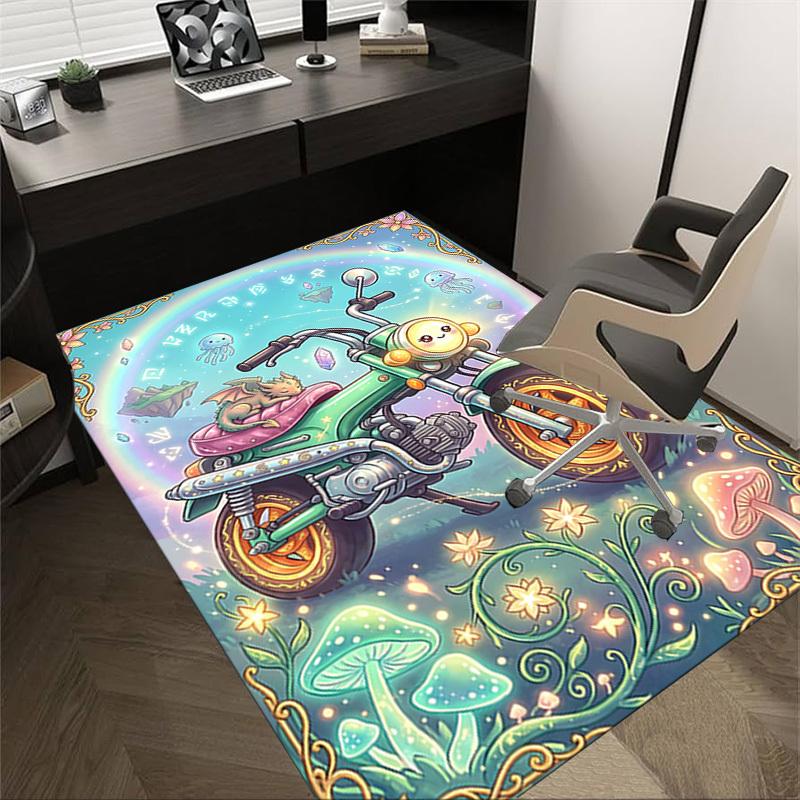 1PC Motorcycle Fantasy Non-Slip Floor Carpet Compatible for Office&Living Room&Bedroom&Dining room - Soft & Pattern-G0348 60cm by 90cm
1PC Motorcycle Fantasy Non-Slip Floor Carpet Compatible for Office&Living Room&Bedroom&Dining room - Soft & Pattern-G0348 60cm by 90cm