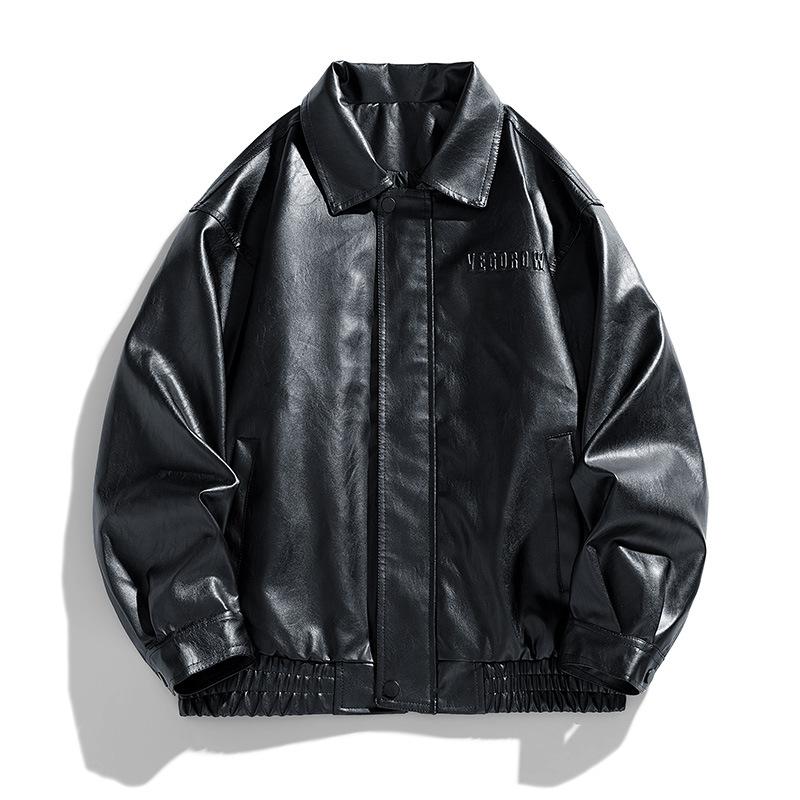 American PU Leather Jackets for Men, Spring and Autumn New Stand-up Collar Biker Jackets, Versatile Trendy Jackets, Jackets L
American PU Leather Jackets for Men, Spring and Autumn New Stand-up Collar Biker Jackets, Versatile Trendy Jackets, Jackets L