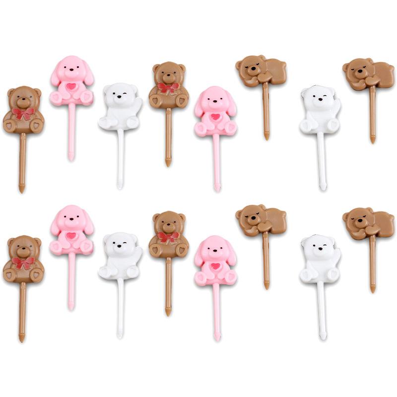 8PCS Cartoon Fruit Fork Bear Christmas For Children Box Pick Animal Toothpick Mini Cupcake Stick Fruit Cake Dessert Bento Fork
8PCS Cartoon Fruit Fork Bear Christmas For Children Box Pick Animal Toothpick Mini Cupcake Stick Fruit Cake Dessert Bento Fork