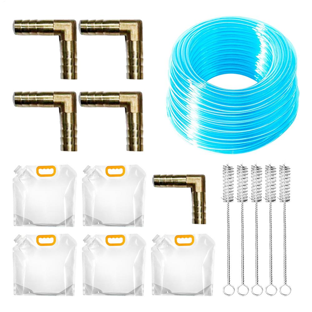 5pcs Maple Syrup Tapping Kit Sap Tubing Brush Drill Taps Sap Tapping Kit with Maple Spiles for Beginner Hobbyists Collecting
5pcs Maple Syrup Tapping Kit Sap Tubing Brush Drill Taps Sap Tapping Kit with Maple Spiles for Beginner Hobbyists Collecting