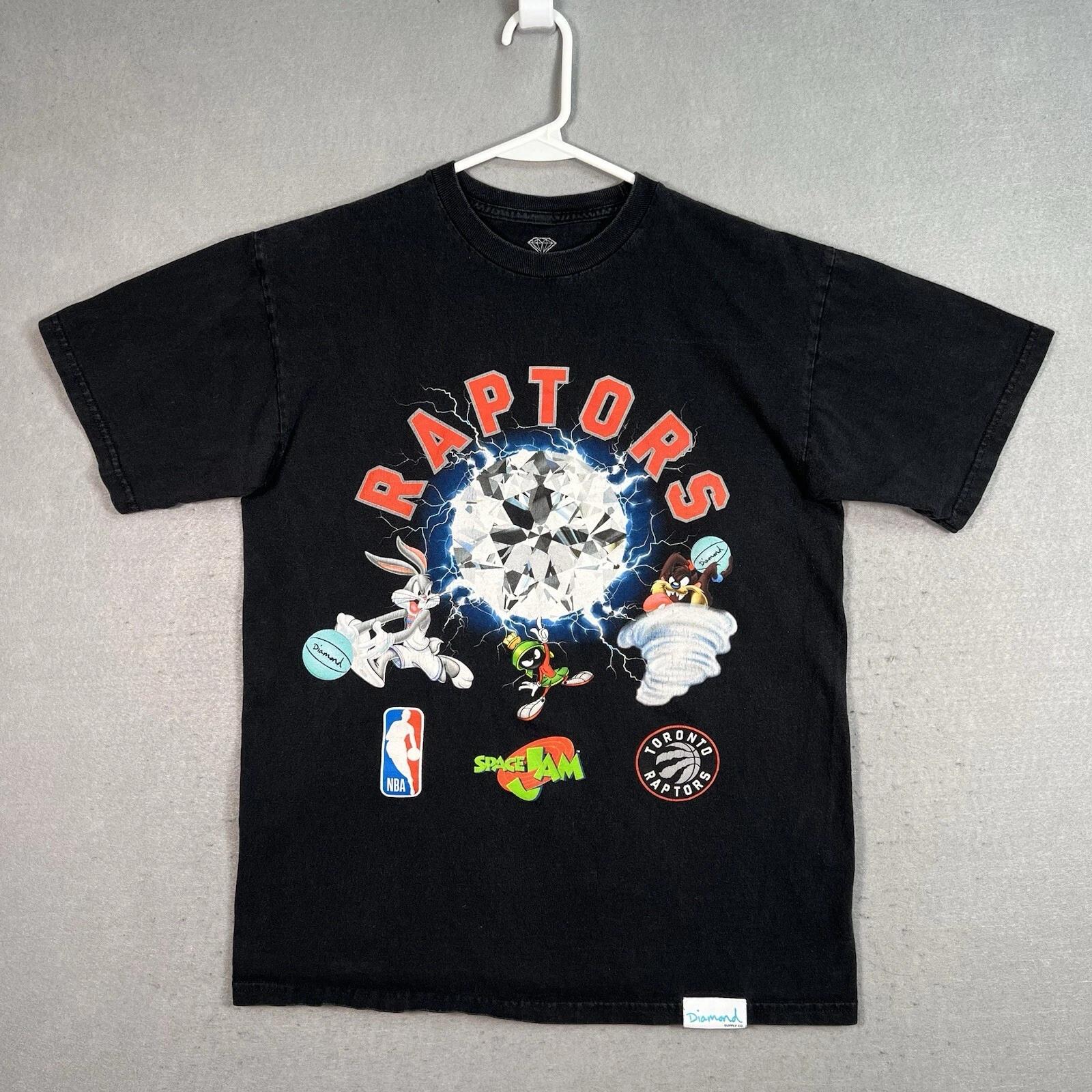 Diamond Supply Space Jam Toronta Raptor T Shirt Adult Medium Black Mens M
Diamond Supply Space Jam Toronta Raptor T Shirt Adult Medium Black Mens M