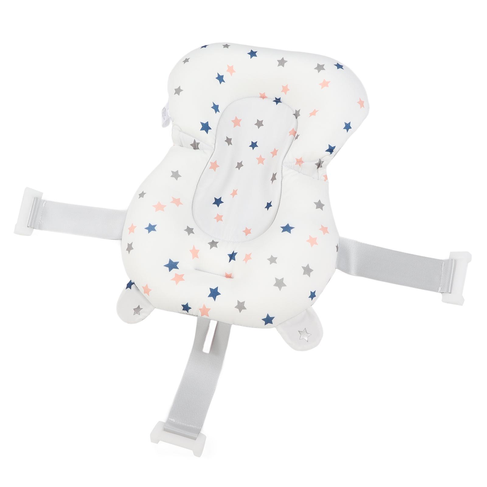 Baby Bath Seat Cushion Floating Safe Foldable Adjustable Infant Bath Supporter For Newborn White Stars білий
Baby Bath Seat Cushion Floating Safe Foldable Adjustable Infant Bath Supporter For Newborn White Stars білий