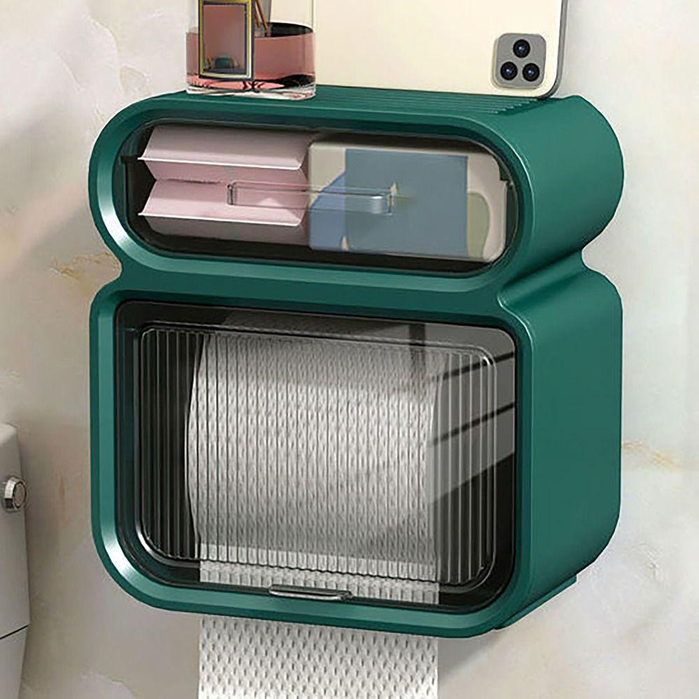Double-deck Punch-free Storage Rack Detachable Commodity Shelf Toilet Paper Holder Household
Double-deck Punch-free Storage Rack Detachable Commodity Shelf Toilet Paper Holder Household