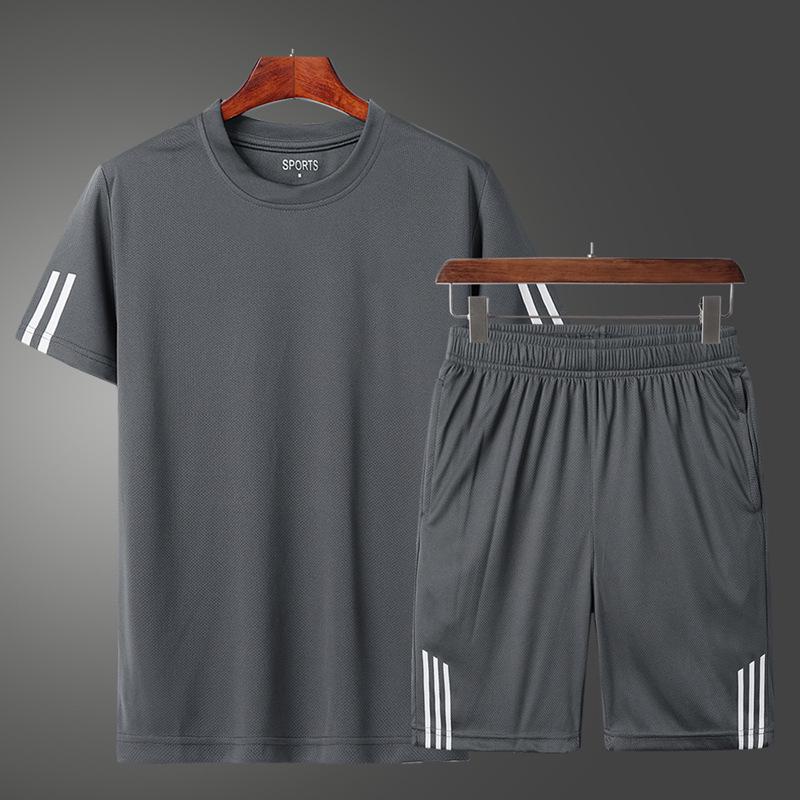 Men s Solid Color Cotton T Shirt and Shorts Set M
Men s Solid Color Cotton T Shirt and Shorts Set M
