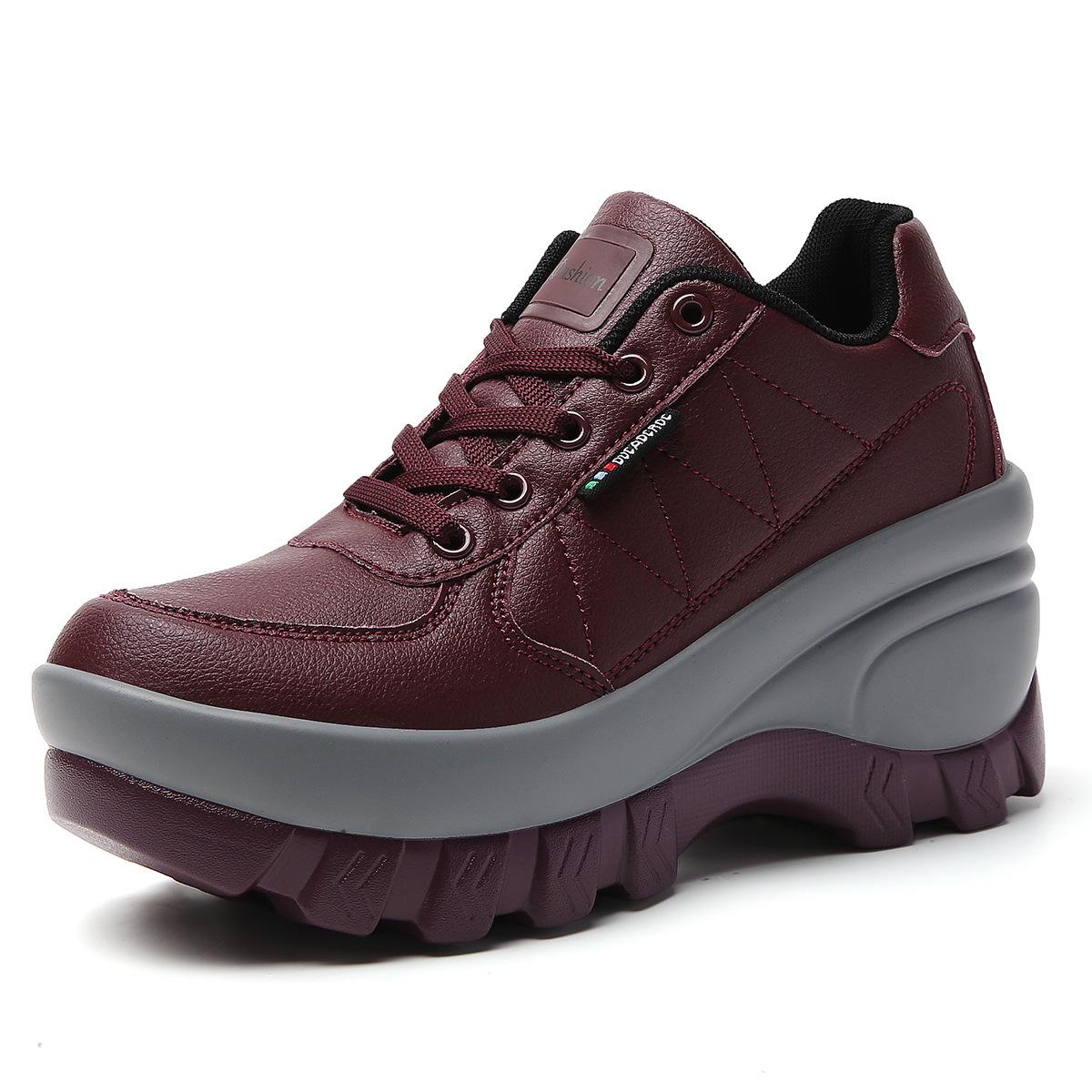 Жіноче модне взуття на платформі, що збільшує зріст, 2025 - Універсальне, зручне, дихаюче, стильне, на м якій підошві для весни та осені 40 червоний
Жіноче модне взуття на платформі, що збільшує зріст, 2025 - Універсальне, зручне, дихаюче, стильне, на м якій підошві для весни та осені 40 червоний