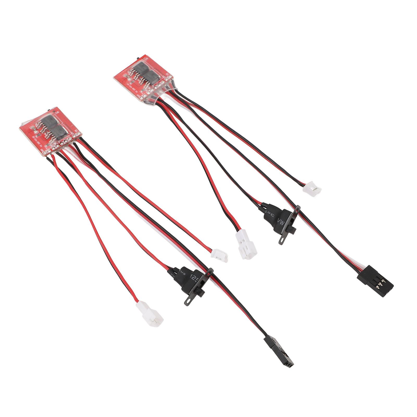 2pcs 30A Micro Brushed ESC Winch Control Bidirectional ESC Speed Controller Accessories with Brake
2pcs 30A Micro Brushed ESC Winch Control Bidirectional ESC Speed Controller Accessories with Brake