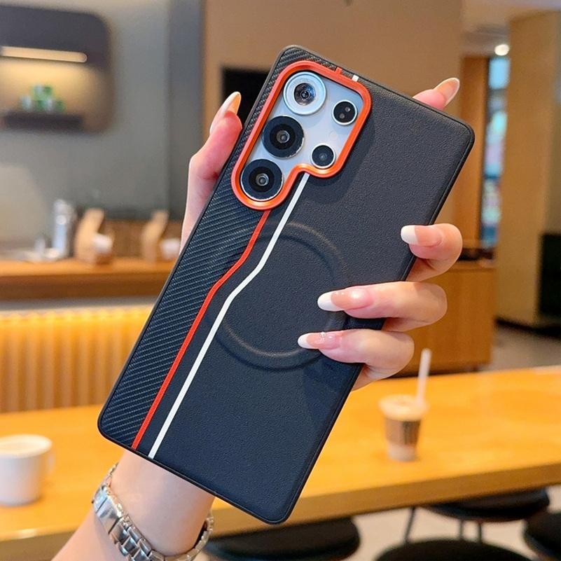 Busienss Sle Race track Pattern Leather Case For Samsung S26 Ultra S25 Edge S24 Plus For MagSafe Charging Protector Cover Galaxy S26 Ultra
Busienss Sle Race track Pattern Leather Case For Samsung S26 Ultra S25 Edge S24 Plus For MagSafe Charging Protector Cover Galaxy S26 Ultra