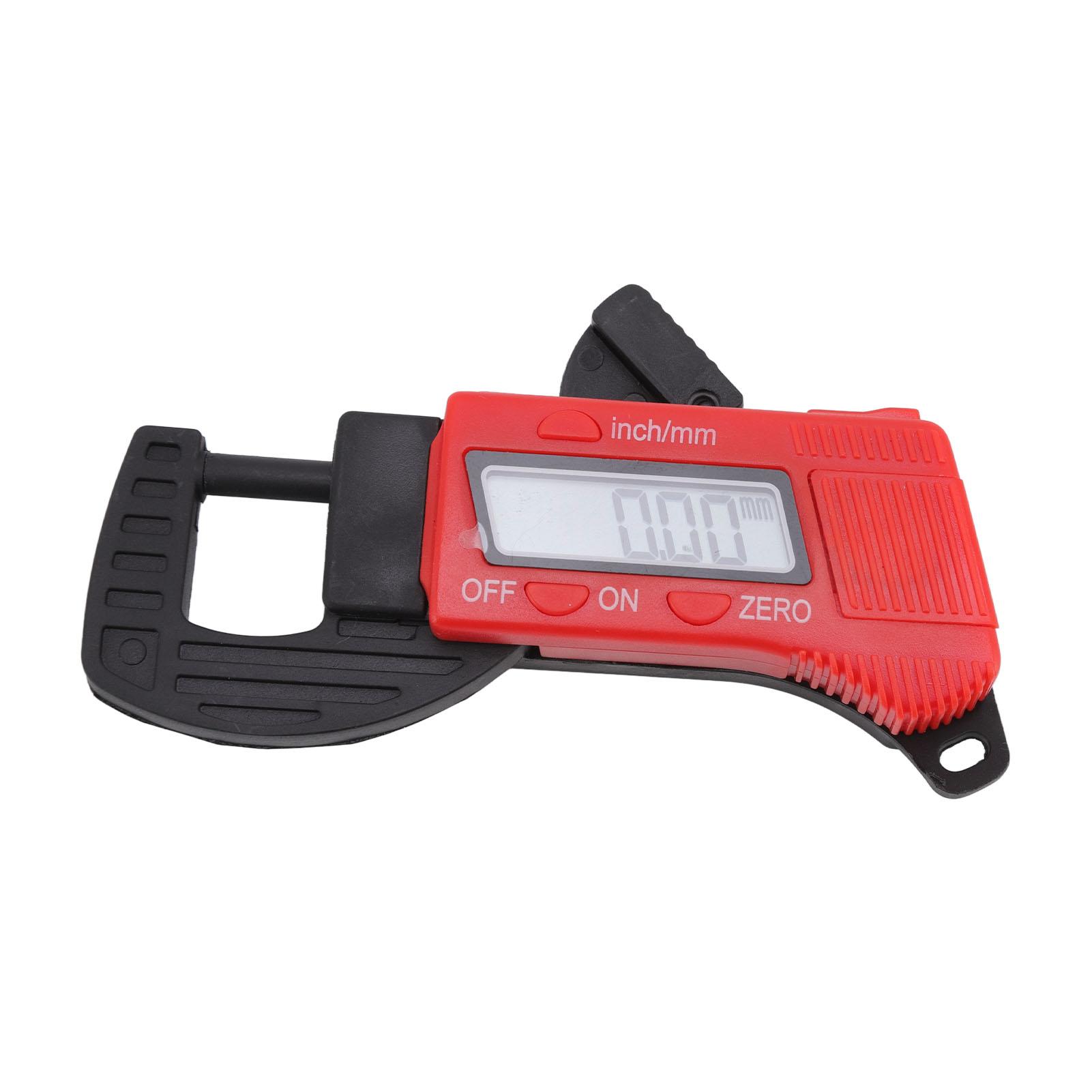 Electronic Thickness Gauge 0‑12.7mm High Accuracy Manual Digital Dial Thickness Meter for Paper Film Wire Document
Electronic Thickness Gauge 0‑12.7mm High Accuracy Manual Digital Dial Thickness Meter for Paper Film Wire Document