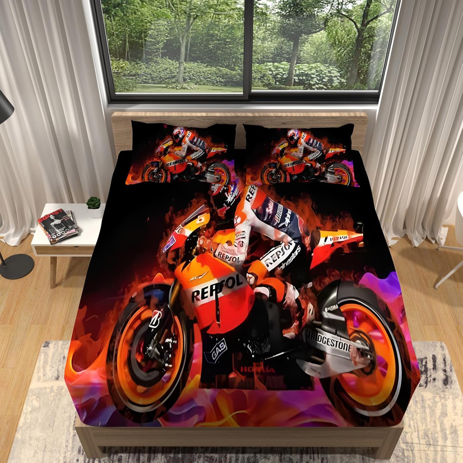 Простыни на резинке для мотоцикла, микрофибровые простыни с рисунком Sport Motocorss с наволочкой, простыни для матраса до 25-30 см 90x200cm
Простыни на резинке для мотоцикла, микрофибровые простыни с рисунком Sport Motocorss с наволочкой, простыни для матраса до 25-30 см 90x200cm