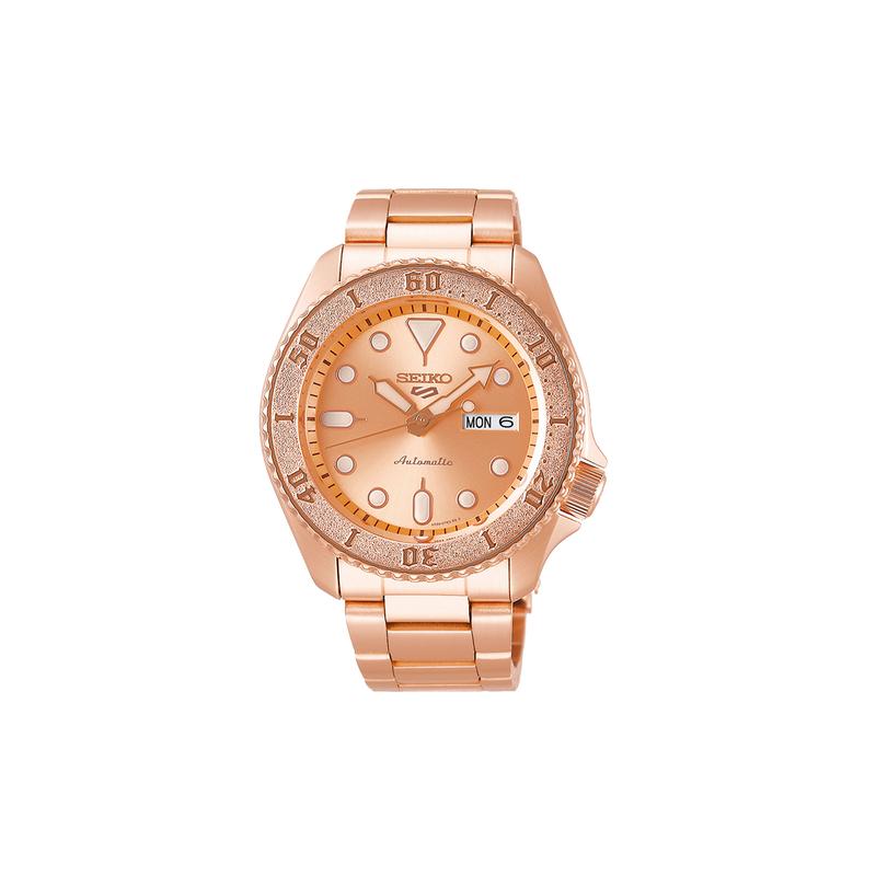 SEIKO No. 5 Series Water Ghost Mechanical Movement Steel Strap Men s Watch Gold Dial SRPE72K1
SEIKO No. 5 Series Water Ghost Mechanical Movement Steel Strap Men s Watch Gold Dial SRPE72K1