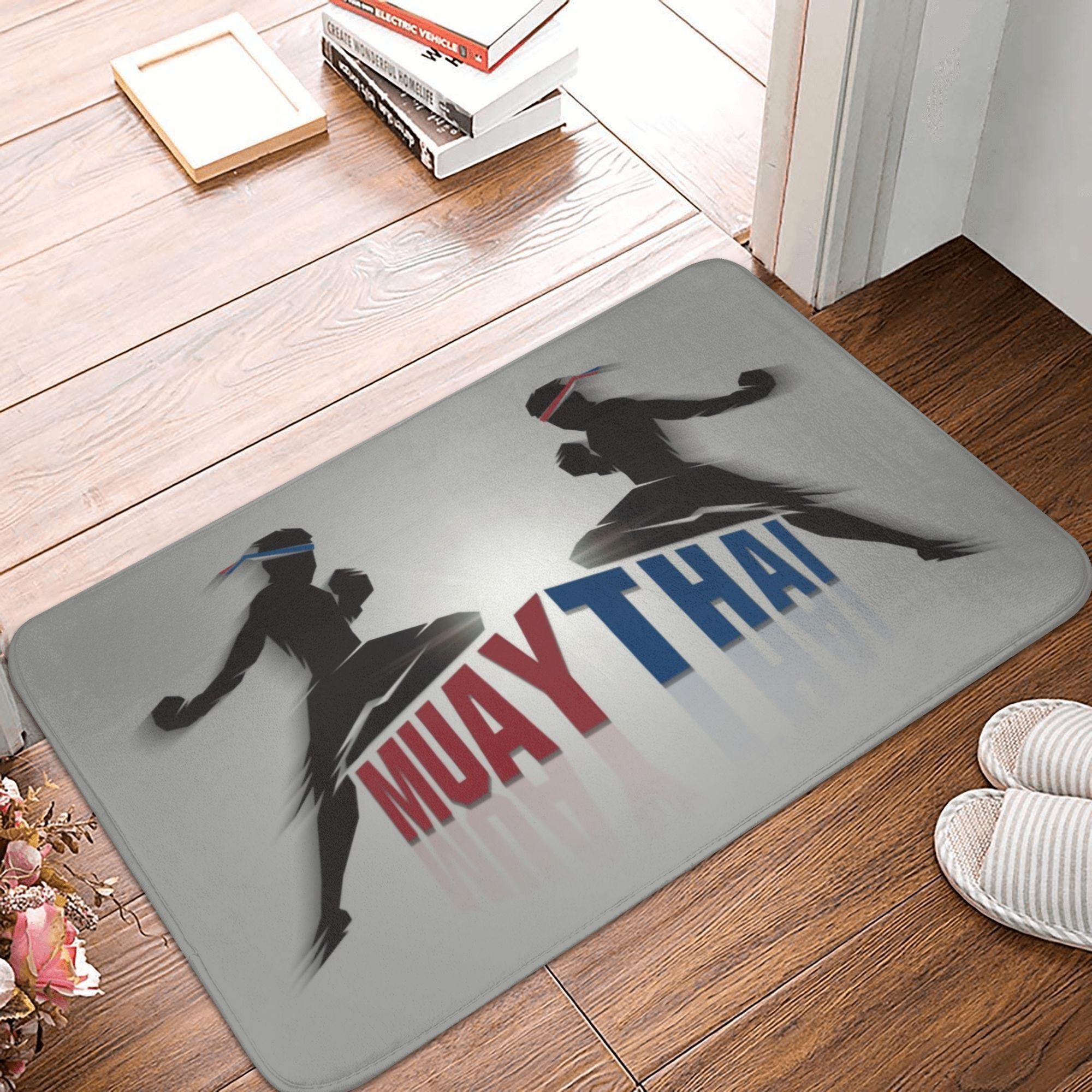 Twin Tiger Sak Yant Tattoo Doormat Mat Anti-Slip Thailand Muay Thai Kitchen Bathroom Living Room Rug Carpet 40*60cm 40cmx60cm
Twin Tiger Sak Yant Tattoo Doormat Mat Anti-Slip Thailand Muay Thai Kitchen Bathroom Living Room Rug Carpet 40*60cm 40cmx60cm