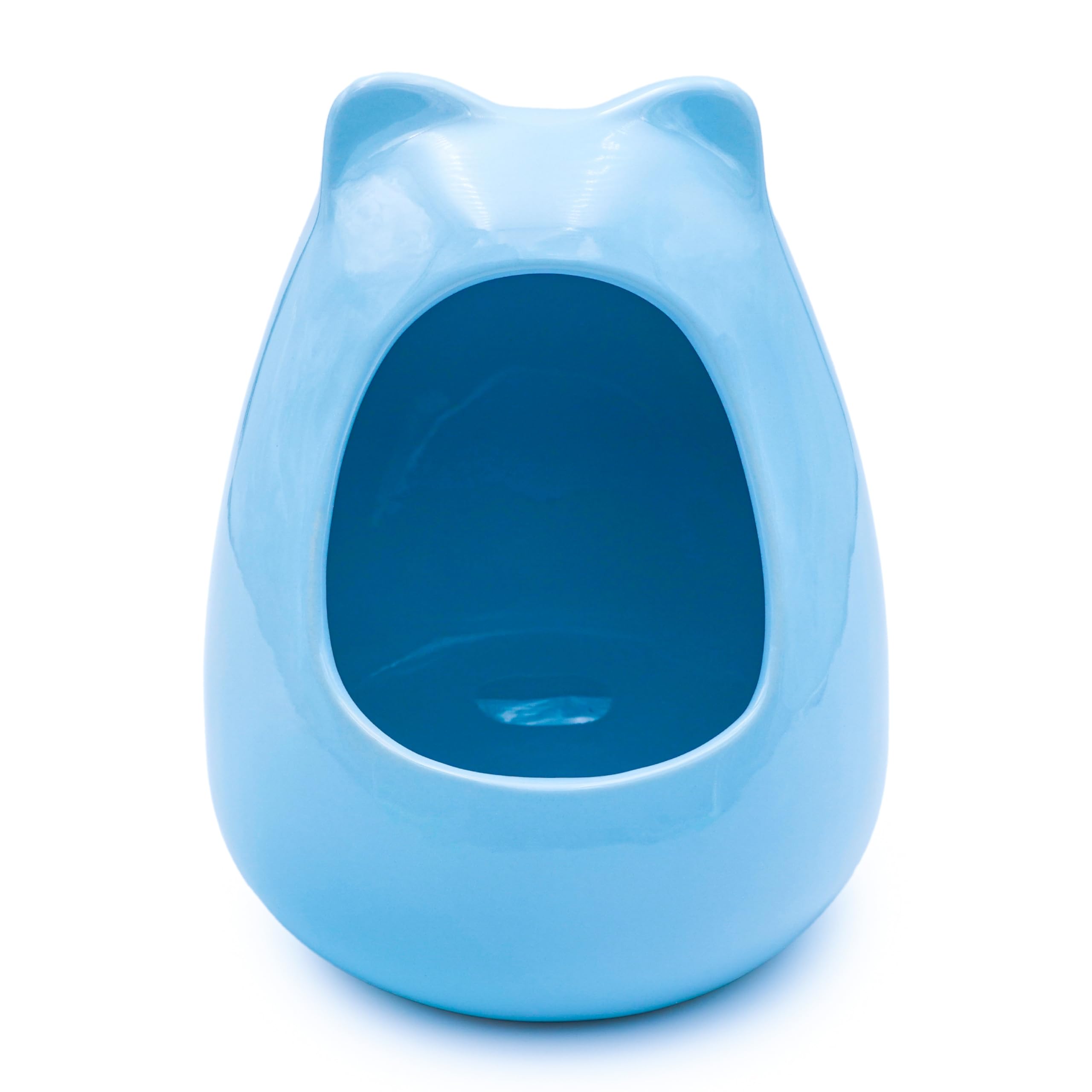 Cute and Cool Ceramic Small Animal Pet House for Chinchillas, Degus, Rabbits, Guinea Pigs, Hamsters, Sugar Squirrels, Ferrets, and Hedgehogs (Blue)
Cute and Cool Ceramic Small Animal Pet House for Chinchillas, Degus, Rabbits, Guinea Pigs, Hamsters, Sugar Squirrels, Ferrets, and Hedgehogs (Blue)