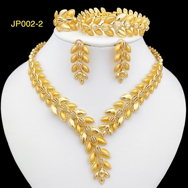 Модный комплект ювелирных изделий Африканские женские ожерелья серьги свадебный комплект ювелирных изделий
Модный комплект ювелирных изделий Африканские женские ожерелья серьги свадебный комплект ювелирных изделий