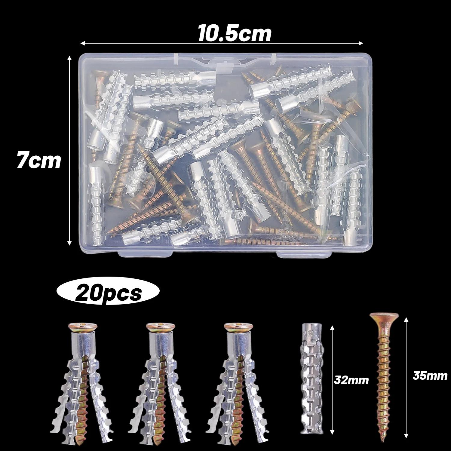 Self Tapping Screws Drilling Plug Wall Anchor Kit Fixing Expansion Drywall Steel Screw Fastener Woodworking Accessories with Box
Self Tapping Screws Drilling Plug Wall Anchor Kit Fixing Expansion Drywall Steel Screw Fastener Woodworking Accessories with Box