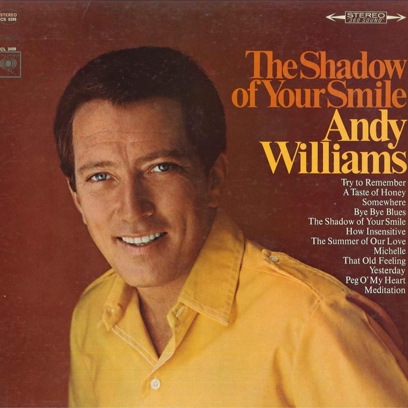LP Record ANDY WILLIAMS - Shadow Of Your Smile CS9299 COLUMBIA 1966 US Pop Used
LP Record ANDY WILLIAMS - Shadow Of Your Smile CS9299 COLUMBIA 1966 US Pop Used