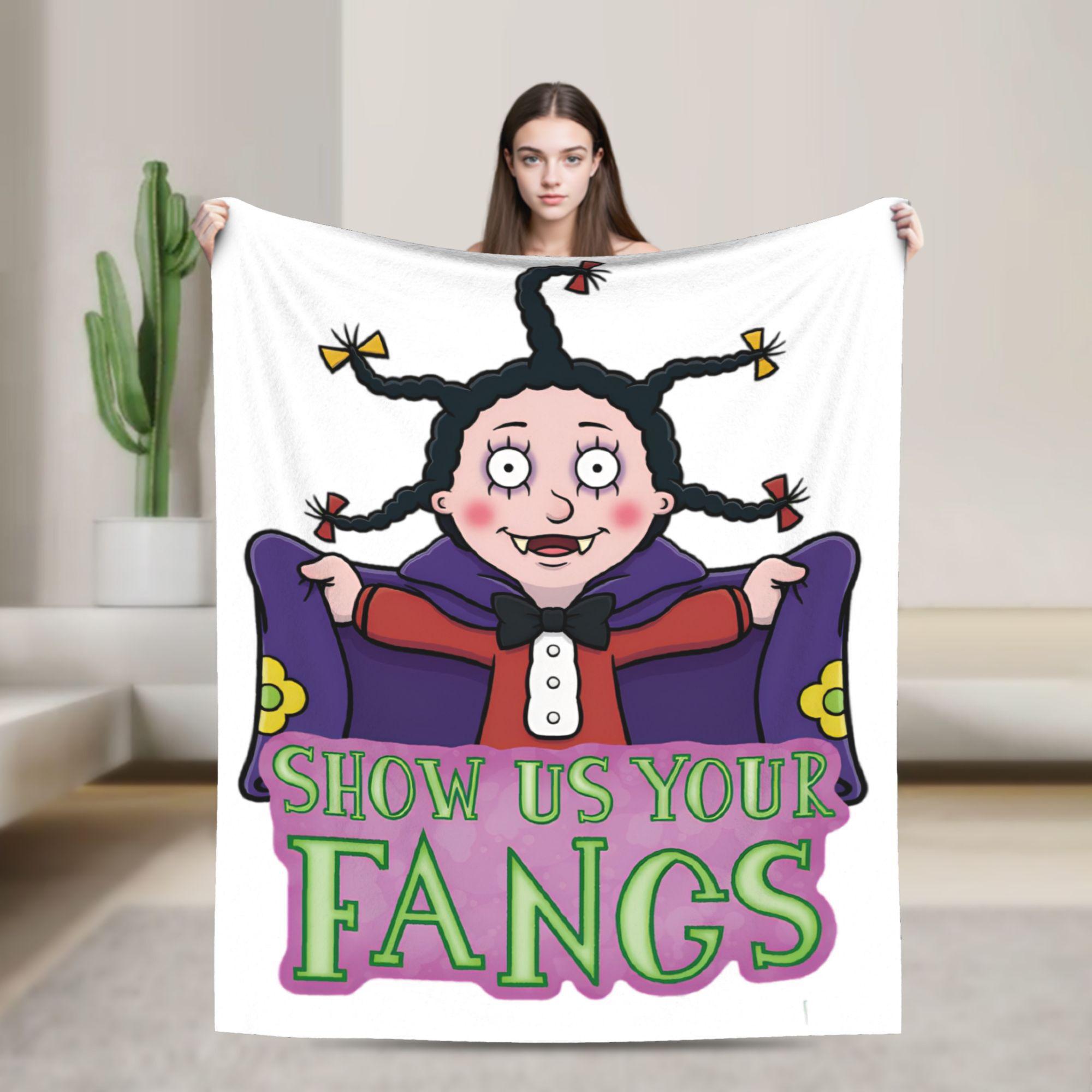 Mona The Vampires Flannel Blanket Winter Soft Bedding Throws for Children Couch Chair Pattern Bedspread Sofa Bed Cover 80x120cm
Mona The Vampires Flannel Blanket Winter Soft Bedding Throws for Children Couch Chair Pattern Bedspread Sofa Bed Cover 80x120cm