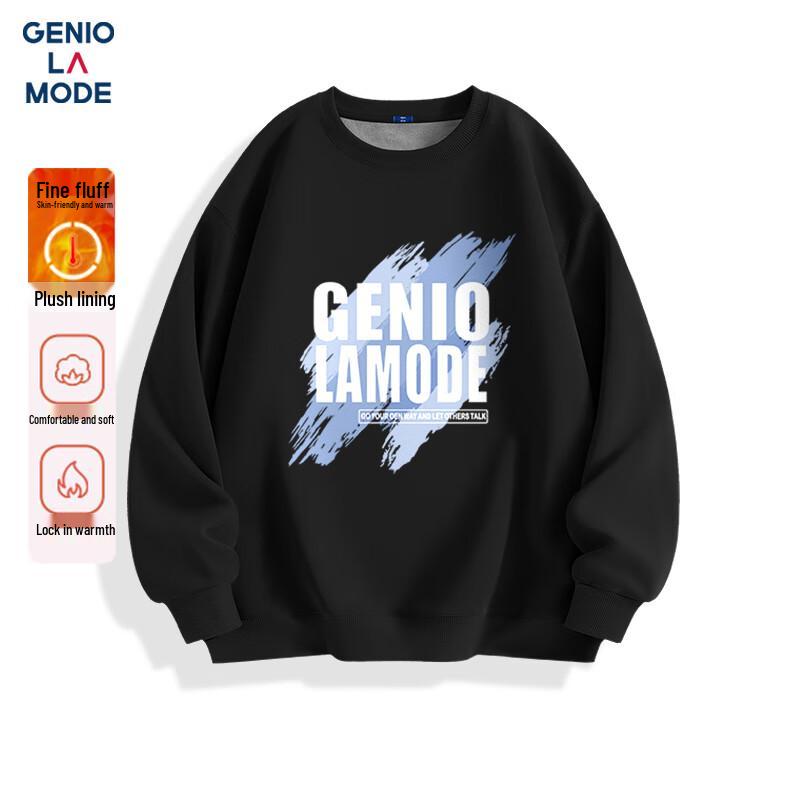 GENIOLAMODE Men s Fleece Lined Letter Print Crewneck Sweatshirt 3XL
GENIOLAMODE Men s Fleece Lined Letter Print Crewneck Sweatshirt 3XL