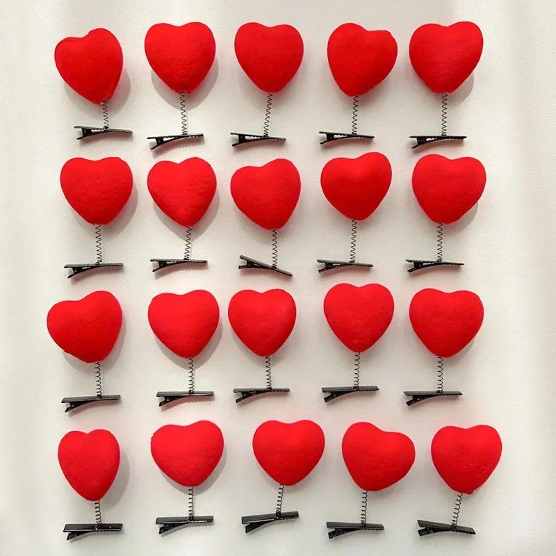 Cartoon Weddings Hair Clip 3D Heart Shaped Hair Clips Plush Hairpin Fashion Duckbill Clip Accessories Party Valentine s Day Gift 5pcs
Cartoon Weddings Hair Clip 3D Heart Shaped Hair Clips Plush Hairpin Fashion Duckbill Clip Accessories Party Valentine s Day Gift 5pcs