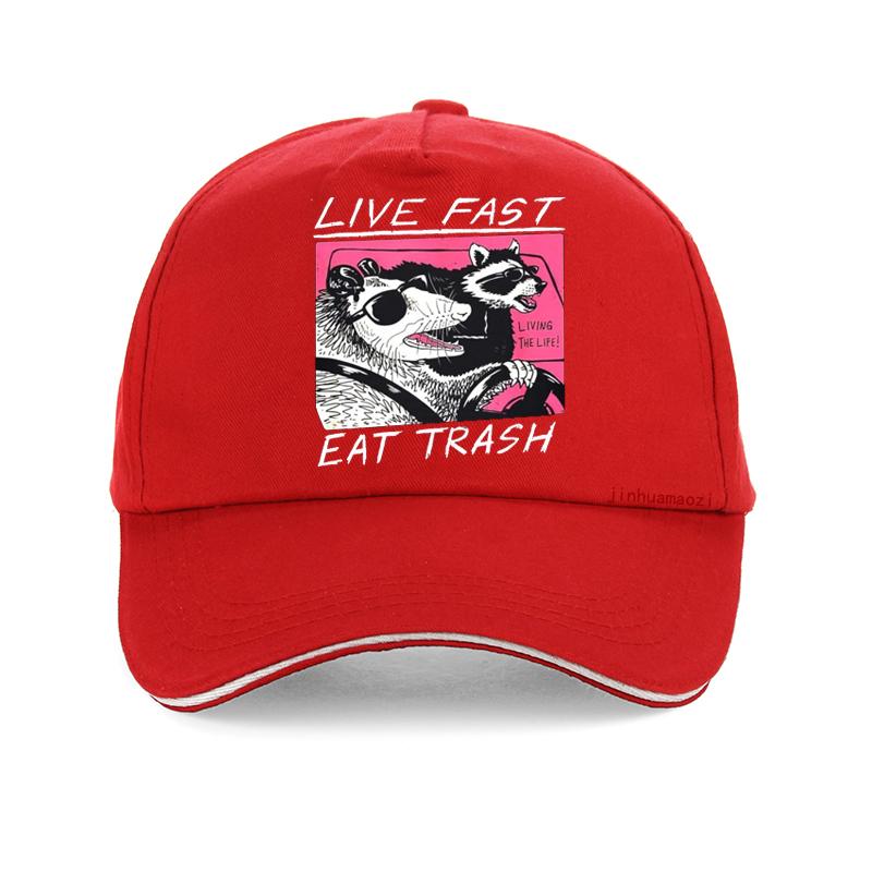Live Fast Eat Trash hat fashion Design Unisex Women Baseball cap Harajuku summer Sun cool Bonnet Adjustable golf Snapback hats Adjustable
Live Fast Eat Trash hat fashion Design Unisex Women Baseball cap Harajuku summer Sun cool Bonnet Adjustable golf Snapback hats Adjustable
