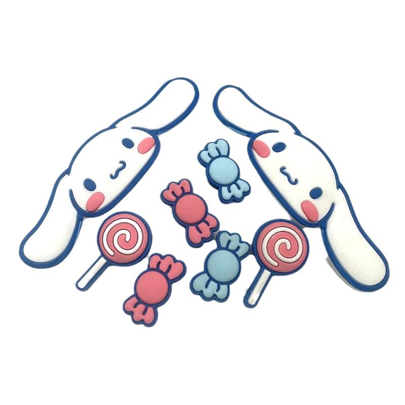 Подвеска для обуви Cinnamoroll, подвеска для обуви, симпатичные мультяшные аксессуары для обуви, сандалии, подвеска для украшения, браслет, наручные часы, 8 шт., подвеска для обуви из ПВХ
Подвеска для обуви Cinnamoroll, подвеска для обуви, симпатичные мультяшные аксессуары для обуви, сандалии, подвеска для украшения, браслет, наручные часы, 8 шт., подвеска для обуви из ПВХ