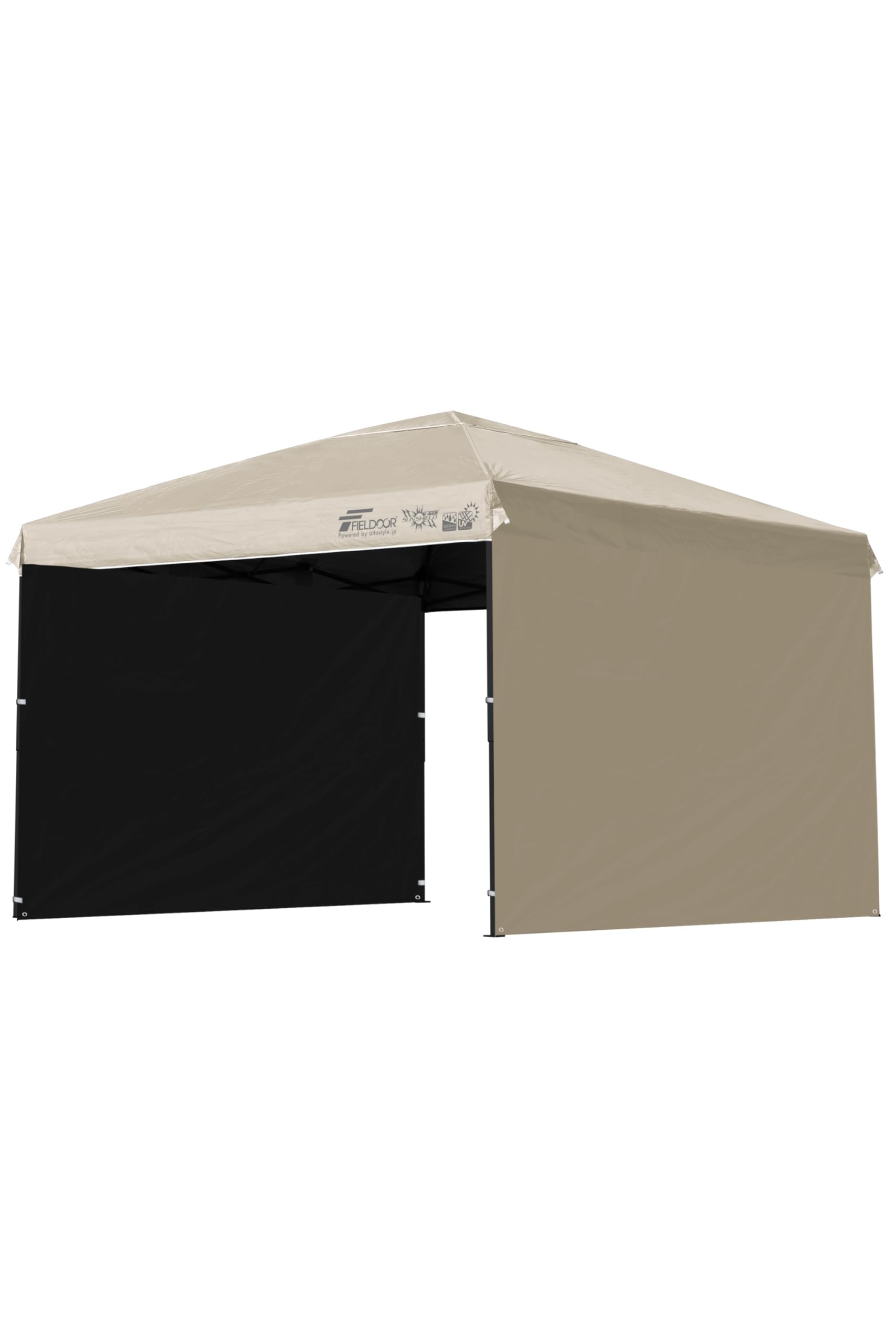 FIELDOOR Tarp Tent Completely Blackout G03 Steel Frame Reinforced Version Wind Ventilation Highly Water Resistant Silver UV Protection Coating UV
FIELDOOR Tarp Tent Completely Blackout G03 Steel Frame Reinforced Version Wind Ventilation Highly Water Resistant Silver UV Protection Coating UV
