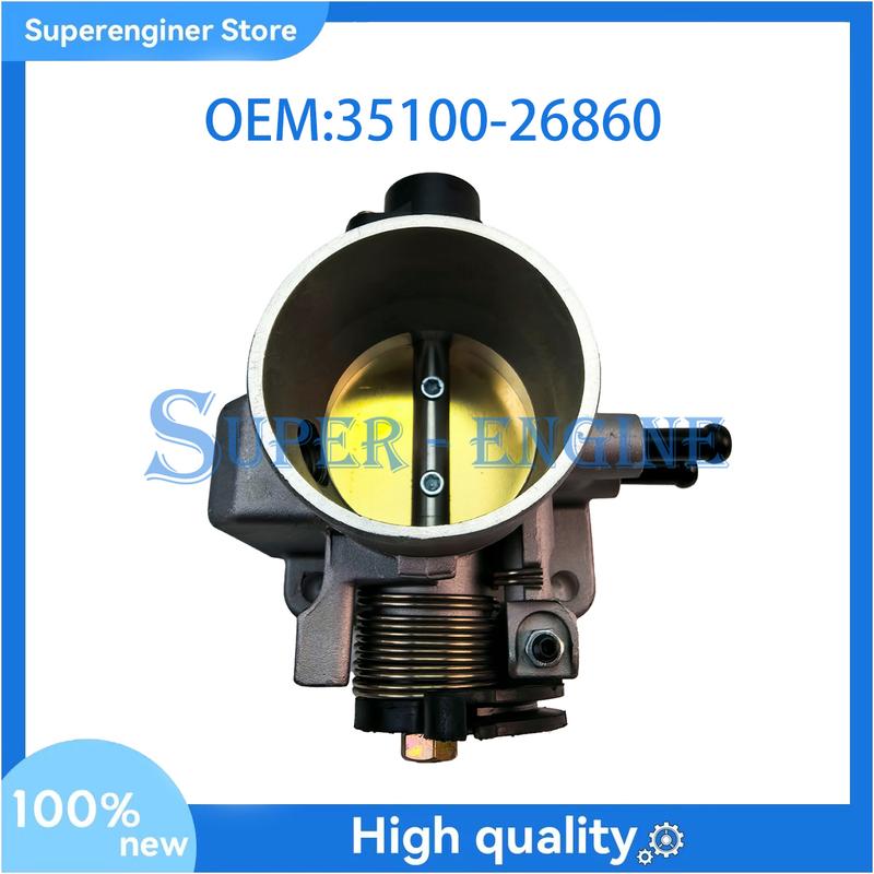 Brand New Throttle Body 35100-26860 3510026860 Fit For Hyundai Accent III Kia Rio Rio5 1.6L 2006-2011 DOHC L4 16V V53810006
Brand New Throttle Body 35100-26860 3510026860 Fit For Hyundai Accent III Kia Rio Rio5 1.6L 2006-2011 DOHC L4 16V V53810006