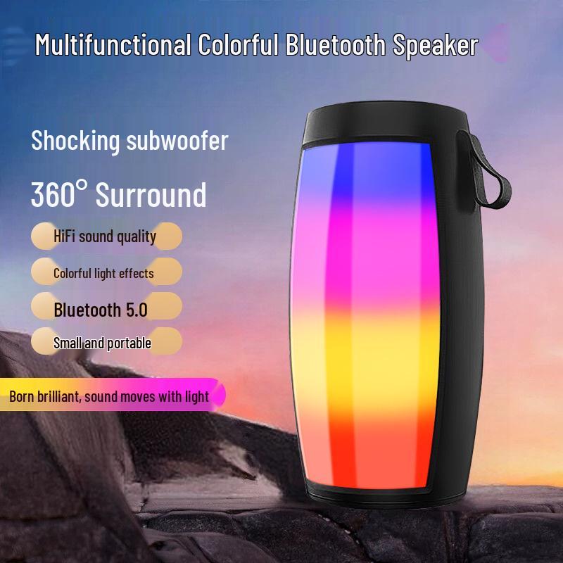 Impressive Sound: High-Quality Bluetooth Speaker with Deep Bass and Dynamic Ambient Lighting
Impressive Sound: High-Quality Bluetooth Speaker with Deep Bass and Dynamic Ambient Lighting