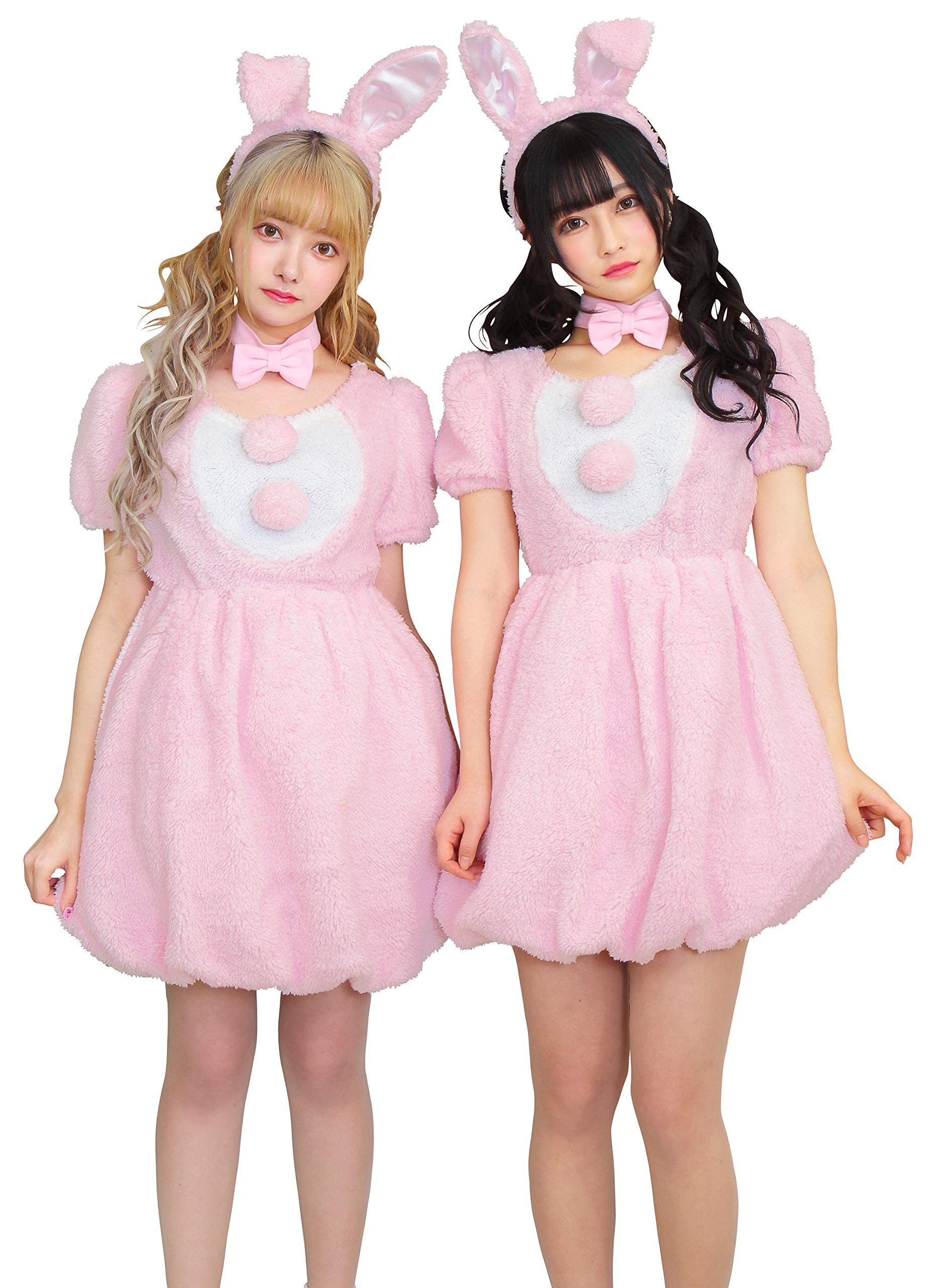 Clearstone Fluffy Animal Cosplay Halloween Strawberry Rabbit Costume for Pink Women,
Clearstone Fluffy Animal Cosplay Halloween Strawberry Rabbit Costume for Pink Women,