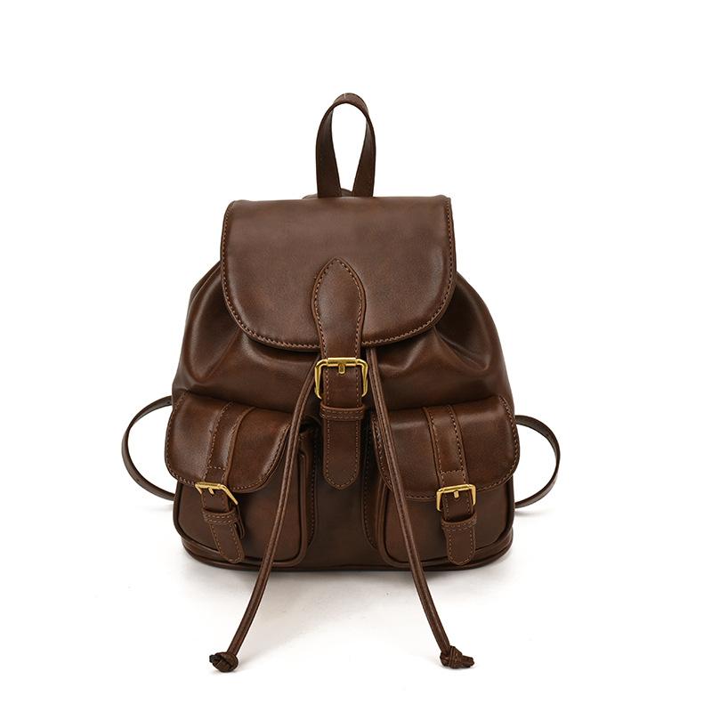 Fashion retro small backpack 2025 autumn and winter new large-capacity simple casual schoolbag high-end backpack светло-коричневого
Fashion retro small backpack 2025 autumn and winter new large-capacity simple casual schoolbag high-end backpack светло-коричневого