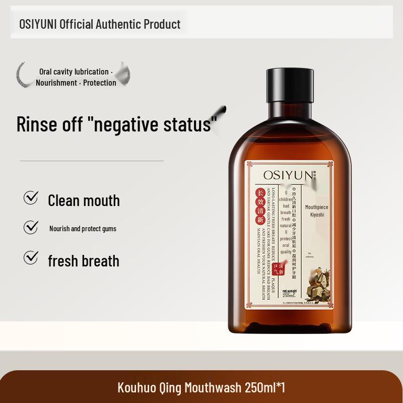 Ousiyun Gentle Fire-Clearing Mouthwash: Long-Lasting Fresh Breath & Fragrance, Non-Irritating Odor Removal
Ousiyun Gentle Fire-Clearing Mouthwash: Long-Lasting Fresh Breath & Fragrance, Non-Irritating Odor Removal