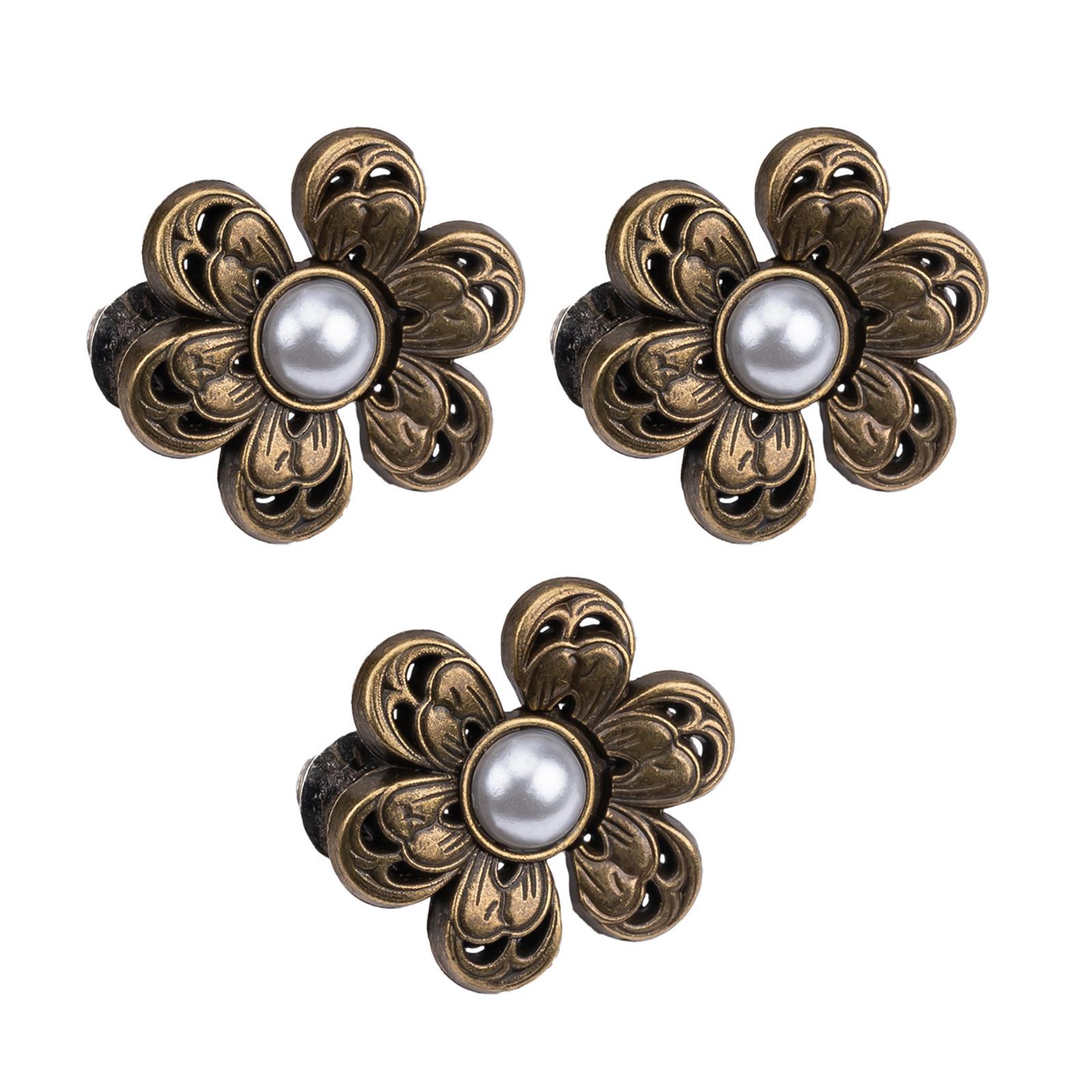 3шт. жемчужный цветок пряжка на талии зажим для талии брошь крючок для джинсов брюки позолоченный утягивающий зажим для талии регулятор юбки 5
3шт. жемчужный цветок пряжка на талии зажим для талии брошь крючок для джинсов брюки позолоченный утягивающий зажим для талии регулятор юбки 5