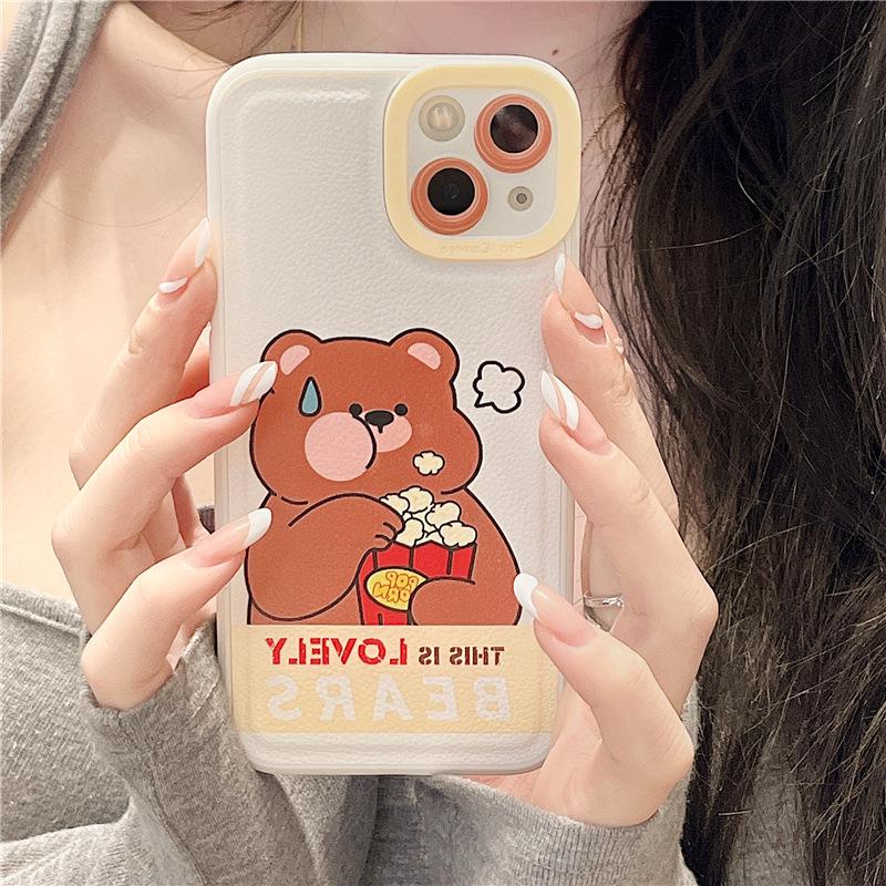 Zhitai Plain Leather Case for iPhone 14/13Pro/XS/XR - Cartoon Design Cover iPhone 12 Pro
Zhitai Plain Leather Case for iPhone 14/13Pro/XS/XR - Cartoon Design Cover iPhone 12 Pro