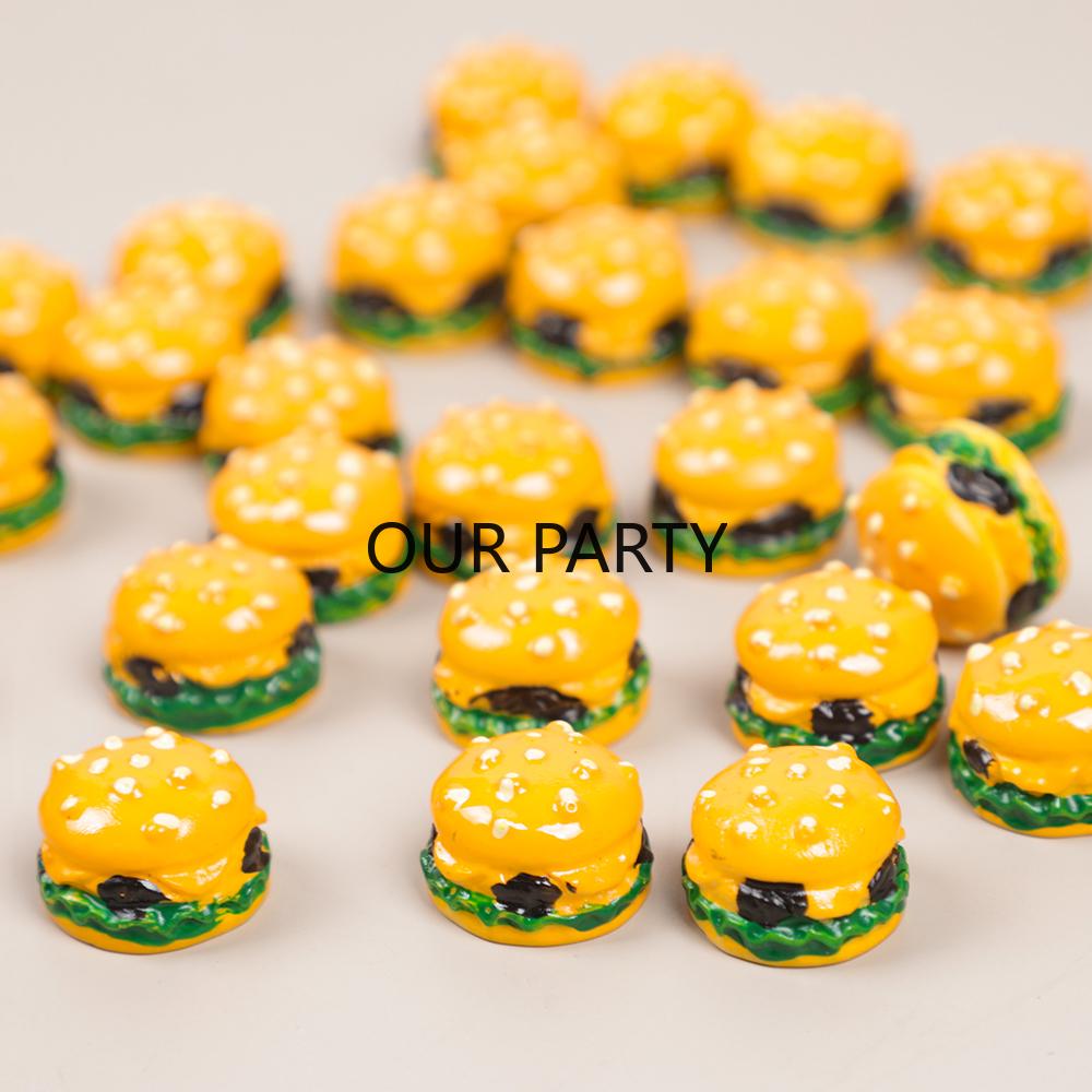 20Pcs 3D Hamburger Popcorn Resin Flatback Cabochon Figurine Scrapbooking DIY Jewelry Dollhouse Craft Decoration Accessories
20Pcs 3D Hamburger Popcorn Resin Flatback Cabochon Figurine Scrapbooking DIY Jewelry Dollhouse Craft Decoration Accessories
