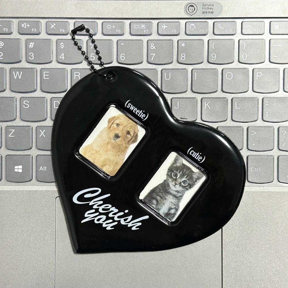 Durable PVC Photo Card Holder Love Heart Shape Korean Style Idol Photo Frame Pendant Card Holder Women Girls чёрный
Durable PVC Photo Card Holder Love Heart Shape Korean Style Idol Photo Frame Pendant Card Holder Women Girls чёрный