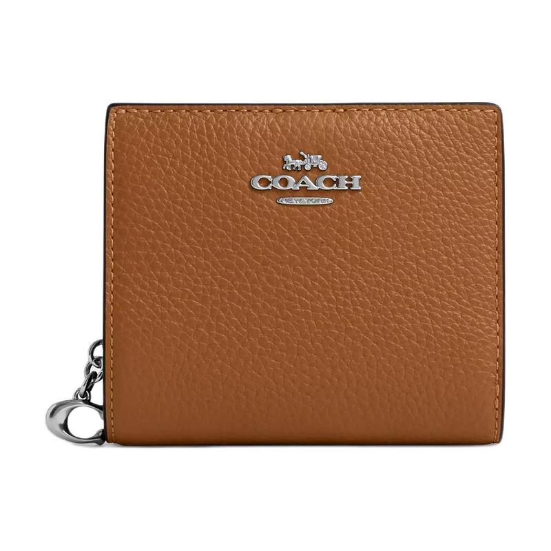 COACH Snap Wallet ogo Snap Pebbled Leather Wallet Women s Silver with Light Saddle Silver and light color saddle срібний
COACH Snap Wallet ogo Snap Pebbled Leather Wallet Women s Silver with Light Saddle Silver and light color saddle срібний