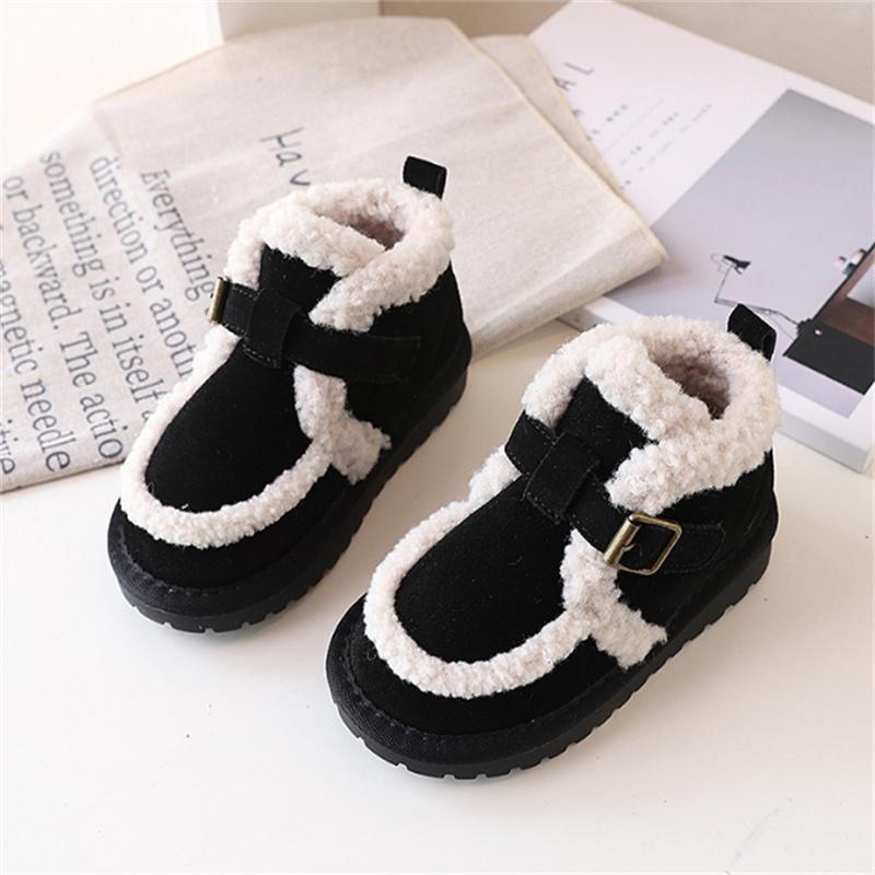 Children s Snow Boots For Girls Leather Warm Plush Non-slip Toddler Kids Boys Boots EU 21-30 24 чорний
Children s Snow Boots For Girls Leather Warm Plush Non-slip Toddler Kids Boys Boots EU 21-30 24 чорний