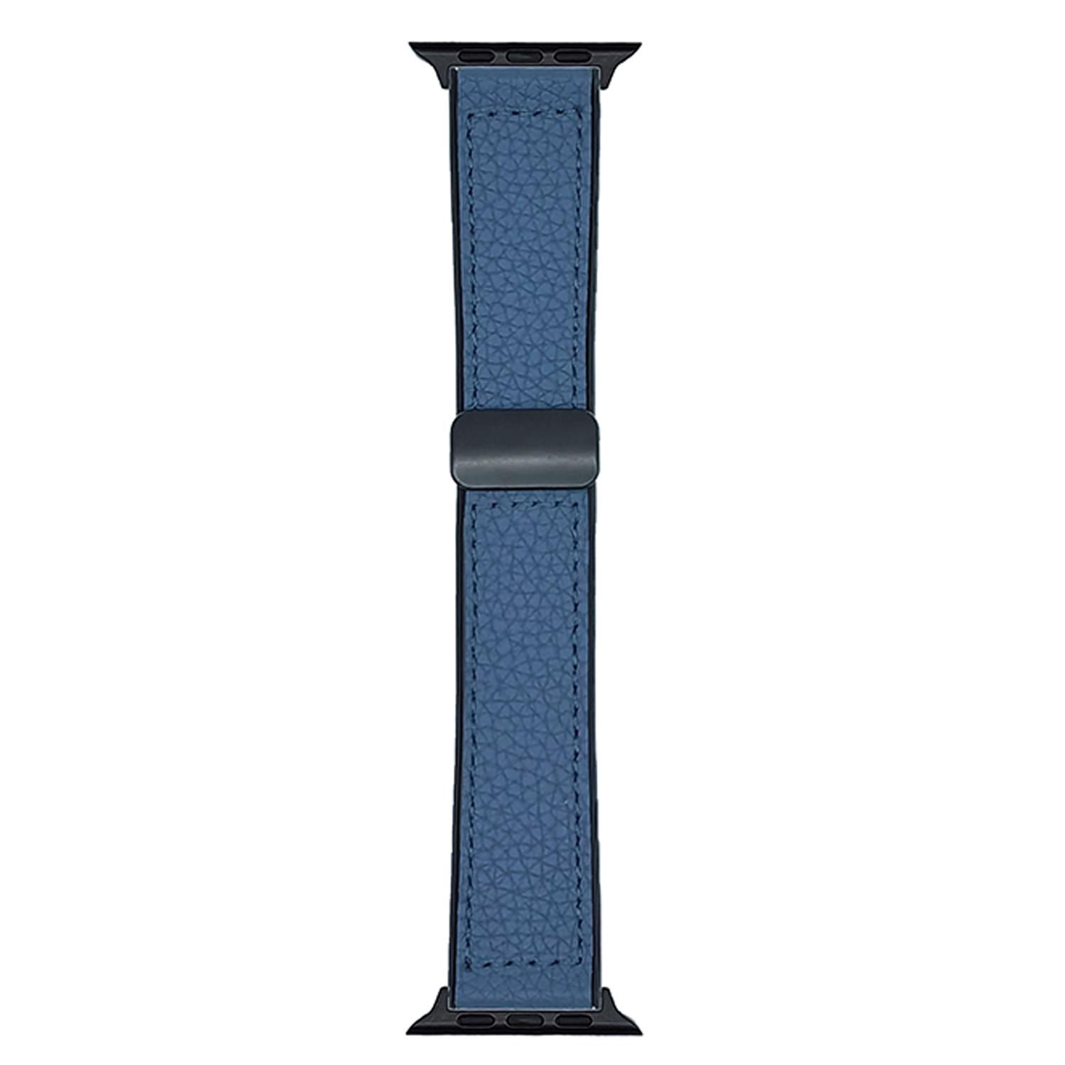 Watch Band For Apple Watch Series 10 9 8 7 SE 6 5 4 3 2 1 42mm 41mm 40mm 38mm Magnetic Buckle Litchi Texture Silicone Strap Midnight Blue
Watch Band For Apple Watch Series 10 9 8 7 SE 6 5 4 3 2 1 42mm 41mm 40mm 38mm Magnetic Buckle Litchi Texture Silicone Strap Midnight Blue