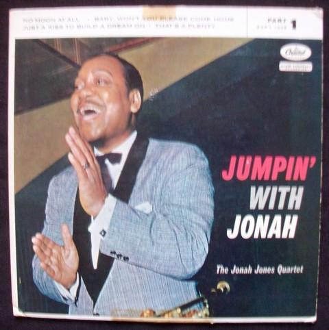 7inch Record JONAH JONES QUARTET - Jumpin With Jonah Part1 1039 Capitol Records US Jazz Used
7inch Record JONAH JONES QUARTET - Jumpin With Jonah Part1 1039 Capitol Records US Jazz Used