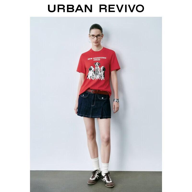 UR 2026 Women s Urban Color-block Print Short-Sleeve T-shirt XS
UR 2026 Women s Urban Color-block Print Short-Sleeve T-shirt XS