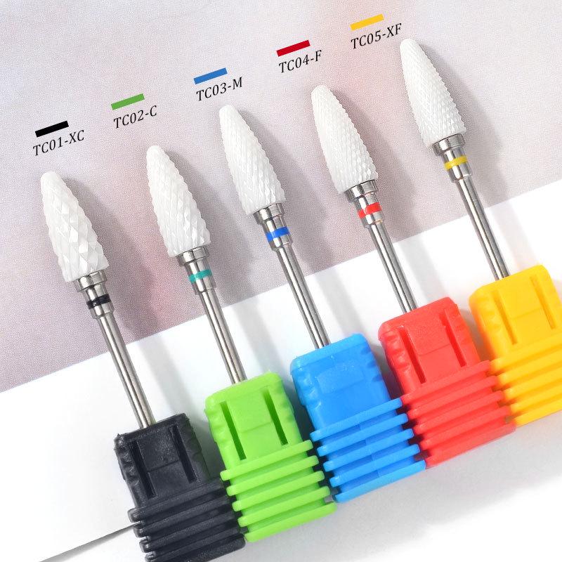 1/5pcs Ceramic Nail Drill Bits Milling Cutter Nail Files Grinding Head Electric Pedicure Manicure Polish Cuticle Clean Nail Tool
1/5pcs Ceramic Nail Drill Bits Milling Cutter Nail Files Grinding Head Electric Pedicure Manicure Polish Cuticle Clean Nail Tool