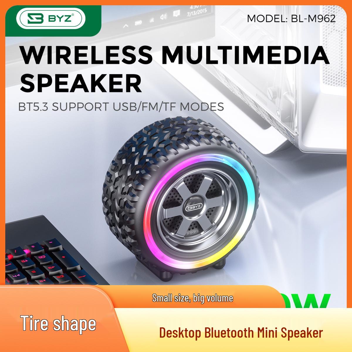 BL-962 Portable Desktop Bluetooth Speaker - High-Quality, Heavy Bass for Computer and Mobile Audio Contact customer service for bulk price
BL-962 Portable Desktop Bluetooth Speaker - High-Quality, Heavy Bass for Computer and Mobile Audio Contact customer service for bulk price